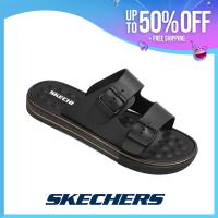 ราคา Skechers รองเท้าแตะลำลองผู้ชาย Tresmen รองเท้าแตะ Garo SK 030204 (20826586134)