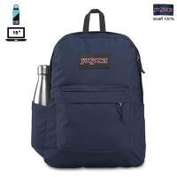 ราคา JanSport รุ่น SUPERBREAK PLUS มีช่องใส่ Laptop 15 นิ้ว และช่องใส่ขวดน้ำ กระเป๋าสะพาย JanSport Backpack กระเป๋าJansport กระเป๋าเป้ (7475729952)