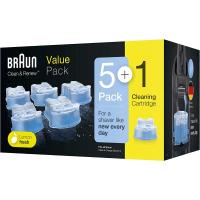 ราคา Braun CCR5 1 Clean Renew Cleaning Cartridge 6 Pack (19217574950)