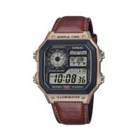 ราคา Casio นาฬิกาข้อมือผู้ชาย รุ่น AE 1200WHL 5AVDF SPORTY Mens Watch Quartz (23121815050)