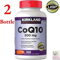 ราคา Kirkland CoQ10 300mg 100softgels 2 ขวด Kirkland Coenzyme Q10 300 mg Exp 2027 (24072636411)