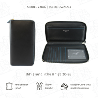 ราคา JACOB กระเป๋าสตางค์ชาย ซิปรอบทรงยาว รุ่น 22106 (5082816759)
