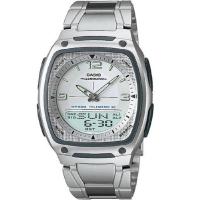 ราคา Casio Standard นาฬิกาข้อมือผู้ชาย สีเงิน สายสแตนเลส รุ่น AW 81D 7AVDF (699762)