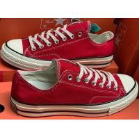 ราคา รองเท้าผ้าใบ Converse all star สีแดง ของมีจำนวนจำกัด (6105414406)