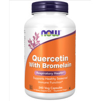 ราคา เควอซิทินผสมโบรมีเลน Quercetin 800 MG w Bromelain 60 120 240 by NOW FOODS (23124061416)