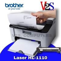 ราคา Printer Brother Laser รุ่น HL 1110 เครื่องปริ้นเตอร์เลเซอร์ดำ พร้อมหมึกแท้ (15840928461)