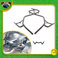 ราคา แคชบาร์ AEROX155 ใส่ได้รุ่นเก่า 2020 เหล็กหน้า แข็งแรง แบบ 2 ชิ้น กันล้มข้าง (20509886485)