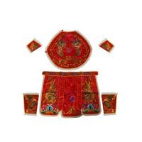 ราคา ชุดเด็กพราหมณ์ลายมังกรคู่ปักด้วยฝ้าย ชุดเด็กพราหมณ์ดอกบัว อุปกรณ์สำหรับงานวันตรุษจีน งานสงฆ์ งานท่องเที่ยว (24662843267)