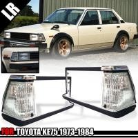 ราคา กรอบไฟหน้า พร้อมไฟมุม รุ่น โตโยต้า โคโรล่า TOYOTA COROLLA KE70 DX ปี 1979 1983 เลือกข้างได้นะคะ (18310858426)