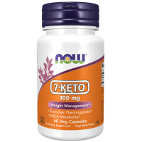 ราคา now Foods 7 KETO 100 mg 60 Veg Capsules (20973771411)