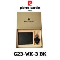 ราคา Pierre Cardin ปีร์แอร์ การ์แดง ชุดของขวัญ ชุดGift set กระเป๋าธนบัตร พวงกุญแจ รุ่น G23 WK 3 พร้อมส่ง ราคาพิเศษ (21029641780)
