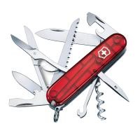 ราคา Victorinox มีดพับ Swiss Army Knives M HUNTSMAN Red Translucent 1 3713 T (15986119295)
