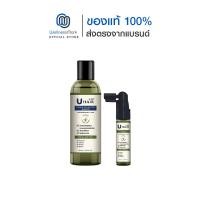 ราคา U hair premium anti hair loss shampoo 200ml U hair premium anti hair loss serum 35ml ฟรี ยันต์หลวงปู่ (24050497275)