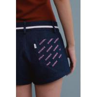ราคา Pre order 7 วัน WL Short Pants Jeans limited กางเกงยีนส์ขาสั้นปักชื่อแบรนด์ SASIWAN (23798254031)