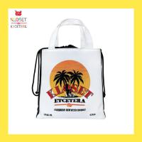 ราคา Kloset Etcetera Malibu Drawstring Tote กระเป๋าพิมพ์ลายมีหูรูด (2605902104)