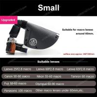 ราคา Guage Universal Hoof Cover Flash Diffuser Softbox Macro Photography Tools for Macro Shooting Flash Light Accessories (24599788381)
