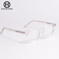 ราคา Hawaii เลนส์เปลี่ยนแว่นสายตาได้สำหรับผู้ชายกรอบแว่นสายตาเกณฑ์วัดสายตาแฟชั่นผู้หญิงเลนส์อะซิเตทแบบวินเทจสำหรับผู้ชาย (22201264193)