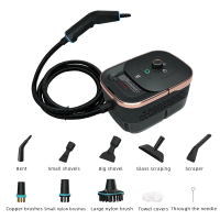 ราคา เครื่องทำความสะอาดไอน้ำ 2500W High Temperature Steam Cleaner เครื่องจักรไอน้ำแรงดันสูง เครื่องพ่นไอน้ำ ฆ่าเชื้อ 105 C สำหรับครัว เครื่องดูดควัน (24725457398)