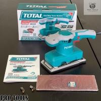 ราคา TOTAL เครื่องขัด เครื่องขัดกระดาษทรายแบบสั่น 320W รุ่น TF1301826 ขนาดฐาน 180x90 mm แถมฟรี กระดาษทรายขัด เบอร์ 80 จำนวน 5 แผ่น (22826912971)