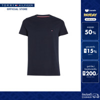 ราคา Tommy Hilfiger เสื้อยืด ผู้ชาย รุ่น MW0MW27539 DW5 สีน้ำเงิน (22940122865)