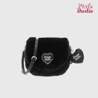 ราคา Louis Montini Pixie Dustie กระเป๋าสะพายข้าง ขนนุ่มนิ่ม สายสะพายปรับระดับได้ PIX04 (23681129558)