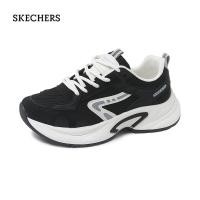 ราคา Skechers มาใหม่เกาหลีสบาย ๆ รองเท้าผ้าใบรองเท้าแบนผู้หญิงรองเท้าผ้าใบ 2025 ยางต่ำด้านบนรองเท้าสีขาว (23922447403)