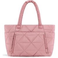 ราคา Bagsmart Tote Bag For Women PUFFY Tote Bag With Zipper Large Quilted Shoulder Bag With Compartments For Travel Work GYM Toys (24469942473)