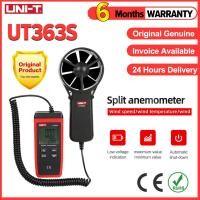 ราคา UNI T UT363 UT363BT UT363S Mini And Split Anemometerความเร็วลมระดับลมเครื่องวัดอุณหภูมิลมจอแสดงผลLCDการเชื่อมต่อบลูทูธโทรศัพท์มือถือ ไม่รวมแบตเตอรี่ (1752812379)
