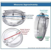 ราคา อะไหล่ ฝาปั๊ม ฝาปั๊มสระว่ายน้ำ fits Hayward Super II Pump Basket Strainer Cover Lid สระว่ายน้ำ (14180358076)