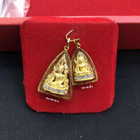 ราคา จี้พระพุทธชินราช ฐานเพชรสำหรับ 2สลึง เลี่ยมทองคำแท้90 กันน้ำมีใบรับประกัน (7548589213)