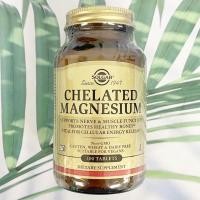 ราคา คีเลต แมกนีเซียม เสริมกล้ามเนื้อและกระดูก Chelated Magnesium 100 or 250 Tablets Solgar (23915820655)
