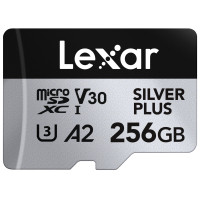 ราคา Lexar Professional Silver Plus MicroSDXC 512GB 256GB 128GB 205อ่านเมกะไบต์ วินาที (24619468682)
