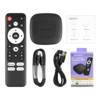 ราคา พร้อมส่ง 2024 Android TV Box HK1 RBOX K8 Smart TV box แรม4GB 64GB Rockchip ใหม่ RK3528 Android13 WIFI 6 BT5 0 (24768802368)