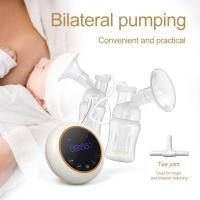 ราคา รุ่นใหม่ล่าสุด เครื่องปั๊มนมไฟฟ้า แบบคู่ มีแบตในตัว เครื่องปั้มนม cmbear zrx 0912 แถมถุงเก็บน้ำนม 30 ชิ้น แถมจุกนมเสมือนมารดา1จุก นวด ปั๊มนม ปรับได้ 9 ระดับ (14472496925)