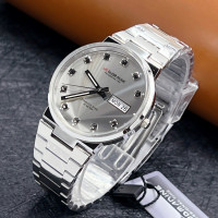 ราคา us submarine นาฬิกาข้อมือผู้ชายสายเลส กันน้ำได้100 หน้าปัด37มม สายเป็นสแตนเลสแท้ มีวันที่สัปดาห์บอก ตั้งเวลาให้พร้อมใช้งาน แถมถ่านให้ พร้อมส่ง (24780778017)