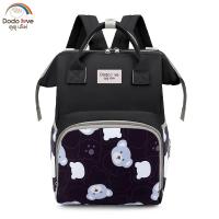 ราคา กระเป๋าคุณแม่อเนกประสงค์ ลายหมี กระเป๋าเป้สัมภาระคุณแม่ กระเป๋าเตรียมคลอด อเนกประสงค์ ความจุสูง สําหรับคุณแม่ ถุงนมแม่ กระเป๋าใส่ของเด็กอ่อน (22218411019)