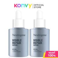 ราคา Neutrogena Visible Repair Serum 30ml x 2pcs นูโทรจีนา วิซิเบิล รีแพร์ เซรั่ม (23883567098)