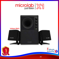 ราคา Microlab X1 Speaker 2 1 Ch 34 Watt ลำโพงคอมพิวเตอร์ พร้อมซับวูฟเฟอร์ ระบบเสียง 2 1 รับประกันศูนย์ไทย 1 ปี (9686723)