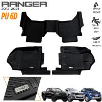 ราคา PU 6D พรมปูพื้นรถยนต์ FORD RANGER 2012 2021 4D 4ประตู ทุกรุ่นย่อย พรมกันลื่น พรมกันนํ้า พรมรถยนต์ สำหรับรถเกียร์ออโต้ (24561713019)