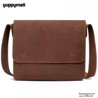 ราคา กระเป๋าสะพายข้างผู้ชาย หนังวัวแท้ 100 ทรงนอน ใส่ iPad ได้ ผลิตจากโรงงานไทย แข็งแรงทนทาน ใช้งานได้นานหลายปี (23098614991)