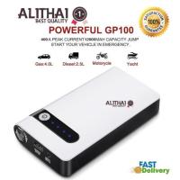 ราคา Alithai New Car Jump Starter 2018 Power Bank อุปกรณ์ช่วยสตาร์ท จั้มสตาร์ท ไฟฉาย เครื่อง ชาร์จ แบตเตอรี่ รถยนต์ แบตสำรอง (406646909)