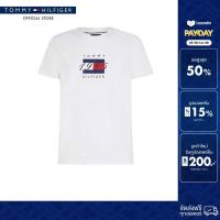 ราคา Tommy Hilfiger เสื้อยืด ผู้ชาย รุ่น MW0MW41338 YBR สีขาว ทรง Regular (24852135519)
