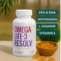 ราคา UNICITY Omega Life3 Resolv โอเมก้า รีโซลฟ ยูนิซิตี้ น้ำมันปลาแซลมอนเข้มข้นนำเข้าแท้100 (24688466241)