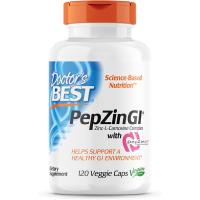 ราคา Doctors Best PepZin GI Zinc L Carnosine Complex Non GMO Vegan Gluten Free Soy Free Digestive Support 120 Veggie Caps (21523997206)