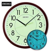 ราคา Velashop SEIKO นาฬิกาแขวน 14 นิ้ว หน้าปัดพรายน้ำ เรืองแสง รุ่น QXA629B สีน้ำตาล QXA629 รับประกันศูนย์ 1 ปี (1330598210)