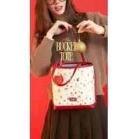 ราคา The bucket tote กระเป๋าสะพายไหล่ ใส่ ipad ได้ (23438338760)
