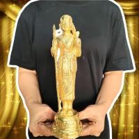 ราคา พระสีวลีมหาลาภ เนื้อทองเหลืองฐานกลมขัดผิวงดงามดั่งทองคำ กว้าง3นิ้ว สูง10นิ้ว ผู้ใดมีไว้บูชาพบเจอแต่โชคลาภวาสนาบารมี B (15602088825)