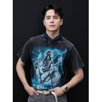 ราคา Kanapot Bhuchara T Shirt เสื้อยืดลายพระแม่อุมาเทวีทรงไก่ (22881455882)