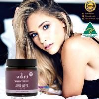 ราคา Sukin Purely Ageless Rejuvenating Night Cream 120ml ครีมบำรุงผิวหน้าสำหรับกลางคืนให้ความชุ่มชื่นเรียบเนียนกระจ่างใสสินค้านำเข้าจากออสเตรเลีย (481424348)