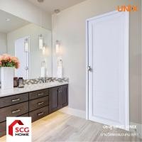 ราคา UNIX ประตูห้องน้ำ UPVC พร้อมวงกบ รุ่น BR1 ขนาด 70x200 ซม (24280070260)